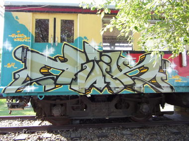 Graffiti Train - Photo by TeamEwos (2011)
