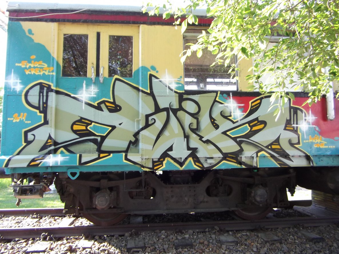Graffiti Train - Photo by TeamEwos (2011)