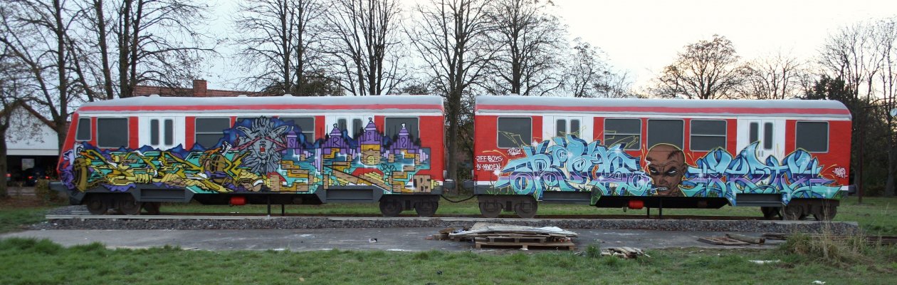 Graffiti Train - Photo by TeamEwos (2012)