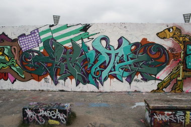 Graffiti Wall - Photo by TeamEwos (2013)