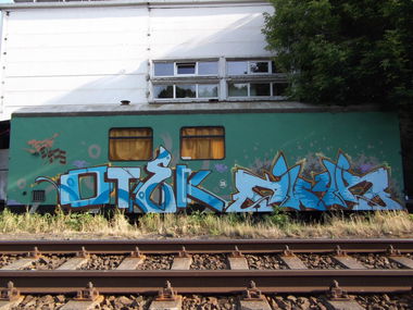 Graffiti Train - Photo by TeamEwos (2013)