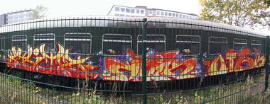 Graffiti Train - Photo by TeamEwos (2013)