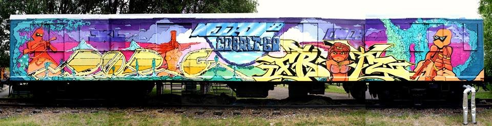 Graffiti Train - Photo by TeamEwos (2012)