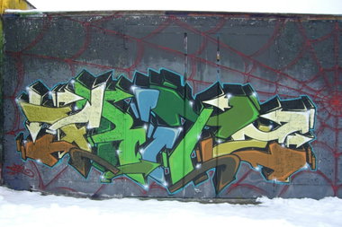 Graffiti Wall - Photo by TeamEwos - Fritz (2009)