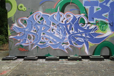 Graffiti Wall - Photo by TeamEwos - Fritz (2013)