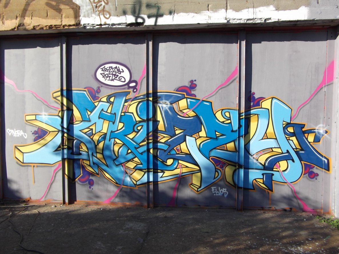 Graffiti Wall - Photo by TeamEwos - Fritz (2012)
