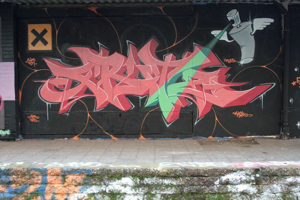 Graffiti Wall - Photo by TeamEwos - Fritz/Ewos/EwosCrew (2013)