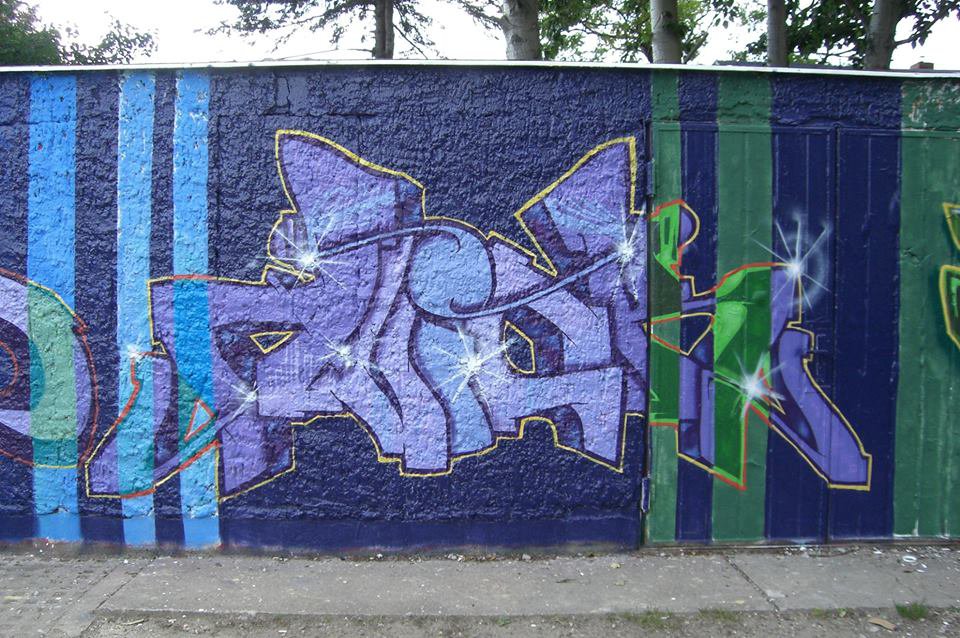 Graffiti Wall - Photo by TeamEwos - Awyk/EwosCrew (2008)
