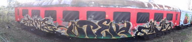 Graffiti Wall - Photo by TeamEwos - FritzOtekAwyk/Ewos (2013)