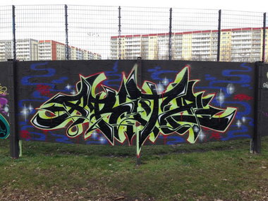 Graffiti Wall - Photo by TeamEwos - Fritz/Ewos (2014)