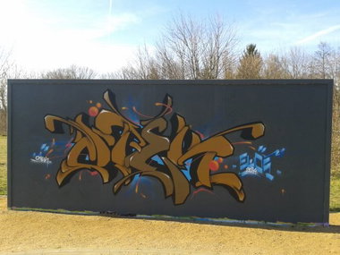 Graffiti Wall - Photo by TeamEwos - OtekEwos (2014)