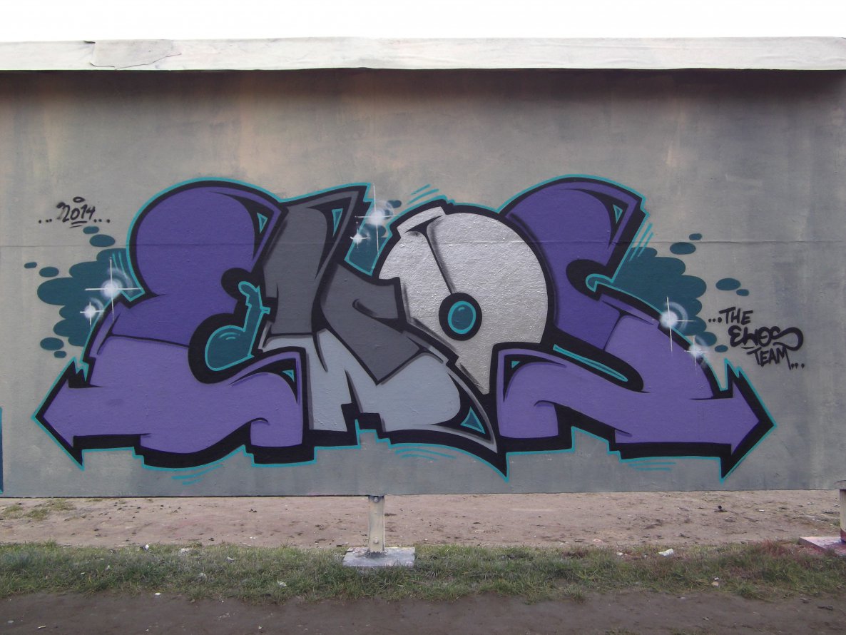 Graffiti Wall - Photo by TeamEwos - EwosEwosCrew (2014)