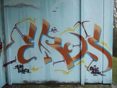 Graffiti Wall - Photo by TeamEwos - Ewos (2014)