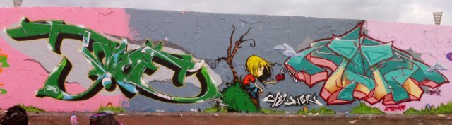 Graffiti Wall - Photo by TeamEwos - CYS_NBR (2013)