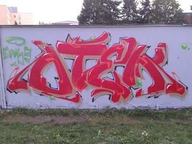 Graffiti Wall - Photo by TeamEwos - Otek, Ewos (2014)
