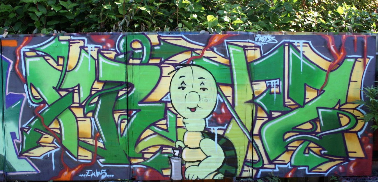 Graffiti Wall - Photo by TeamEwos - Fritz, Team, Ewos (2011)
