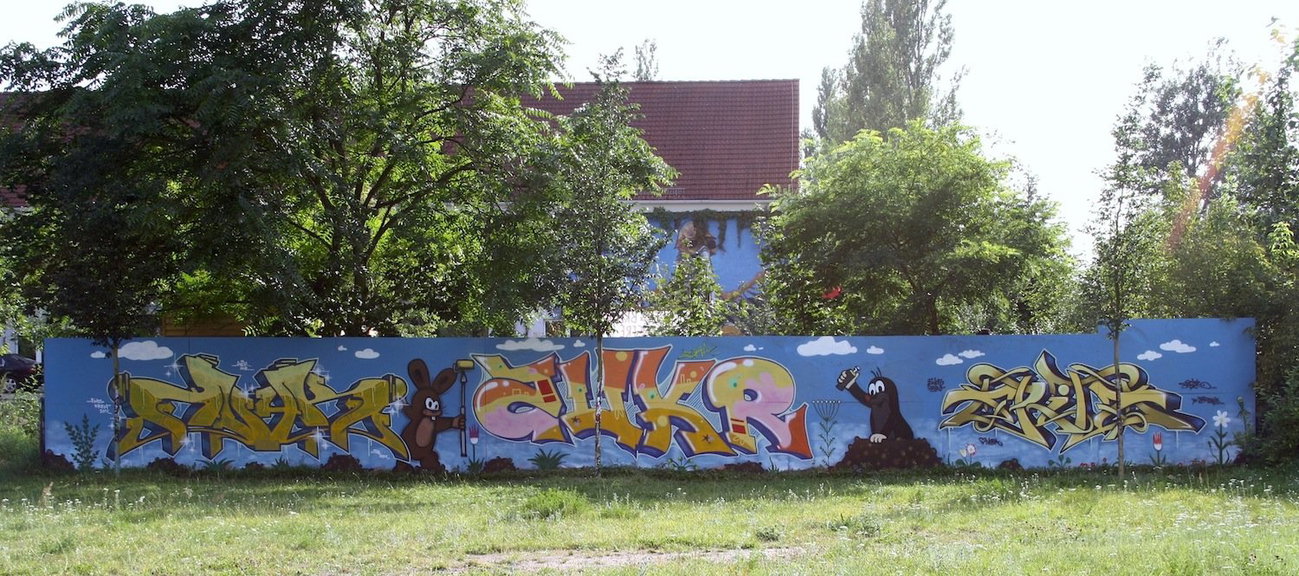Graffiti Wall in Strausberg - Photo by TeamEwos - Team, Ewos, Avik (2011)