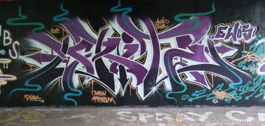Graffiti Wall in Amsterdam - Photo by TeamEwos - Fritz, Ewos, Team (2011)