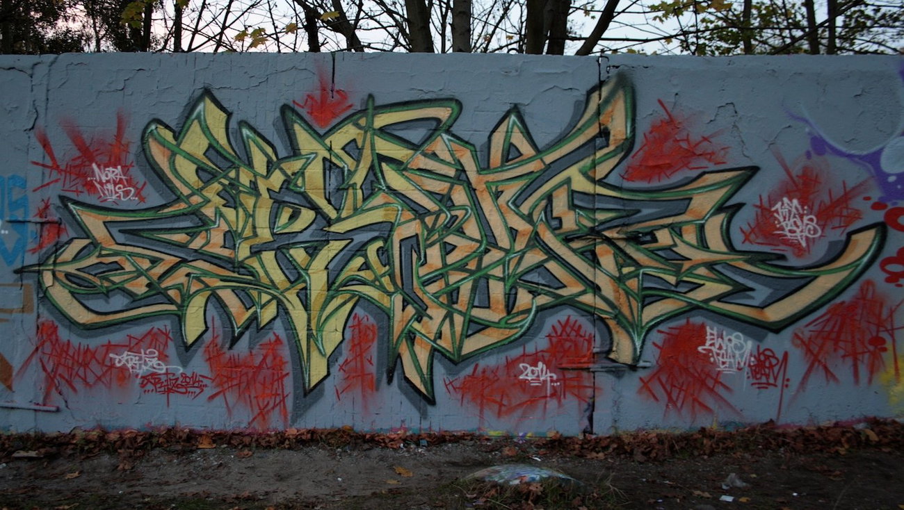 Graffiti Wall - Photo by TeamEwos - Fritz, Ewos, Team (2014)