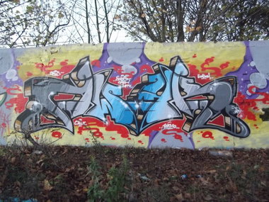 Graffiti Wall - Photo by TeamEwos - Awyk_Ewos (2014)