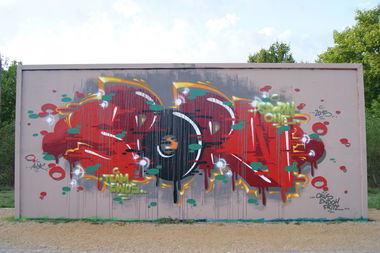 Graffiti Wall - Photo by TeamEwos - Ewos, EwosCrew, Sporn (2015)