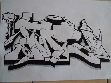 Graffiti Sketch - Photo by TeamEwos - Ewos, EwosCrew (2015)