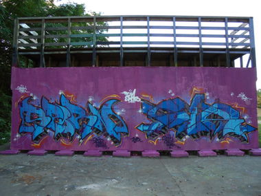Graffiti Wall - Photo by TeamEwos - EwosCrew (2015)
