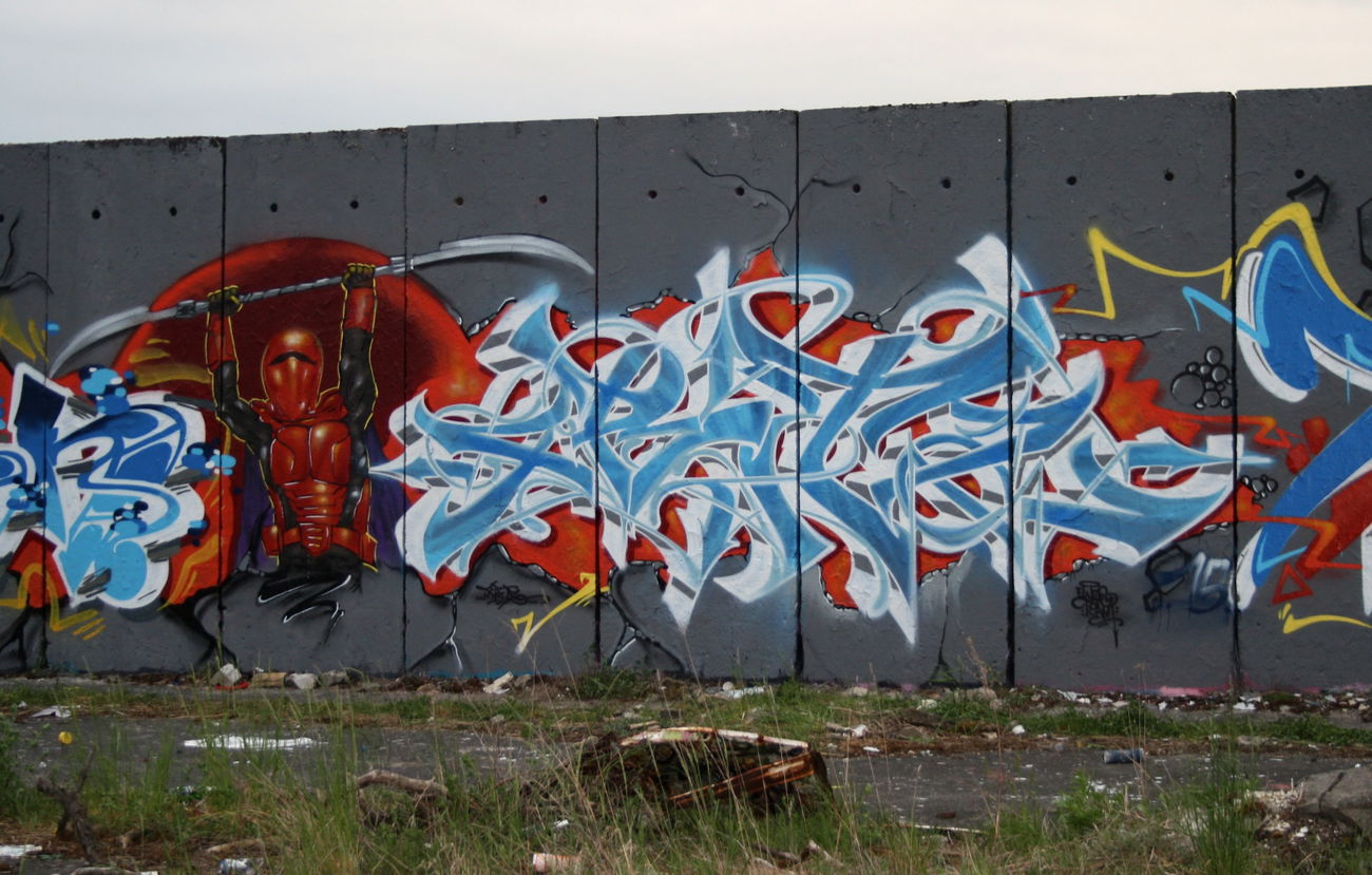 Graffiti Wall - Photo by TeamEwos - Fritz, EwosCrew, Ewos (2015)
