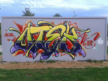 Graffiti Wall - Photo by TeamEwos - EWOS, OTEK (2015)