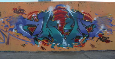 Graffiti Wall - Photo by TeamEwos - EwosTeam (2016)