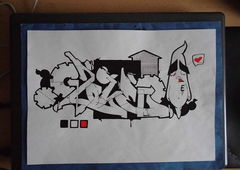 Graffiti Sketch - Photo by TeamEwos (2015)