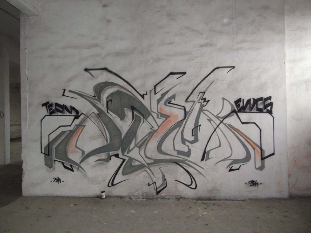 Graffiti Wall - Photo by TeamEwos - OTEK, EWOS, EWOSCREW (2014)