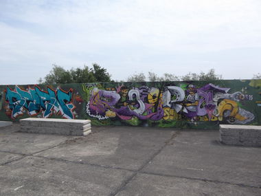Graffiti Wall - Photo by TeamEwos - Sporn, Awik, Ewos (2015)