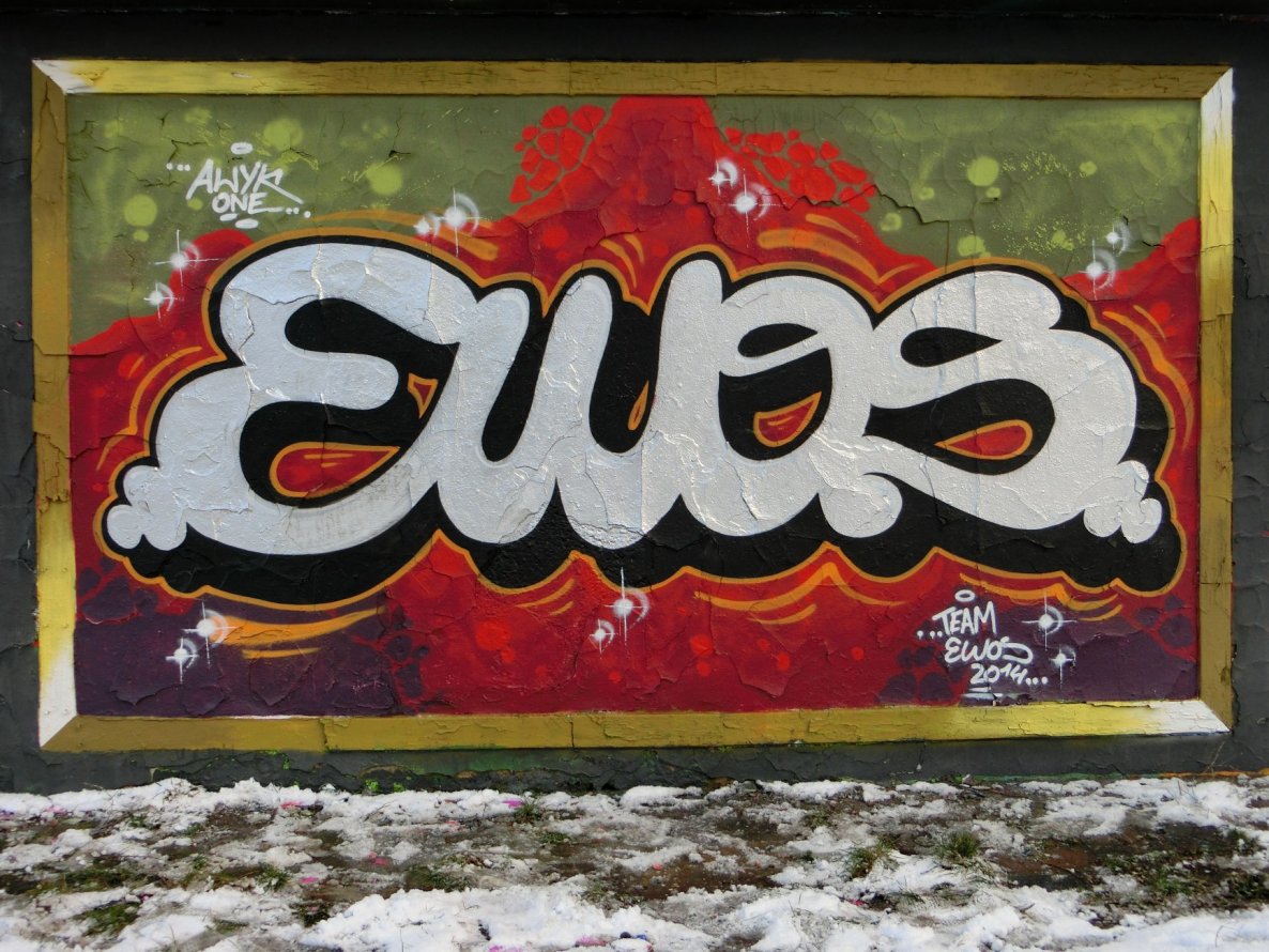 Graffiti Wall - Photo by TeamEwos - Ewos, EwosCrew, TeamEwos (2014)