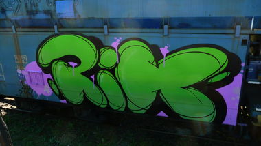 Graffiti Train - Photo by Tec - rik (2013)