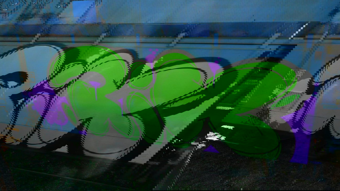 Graffiti Train - Photo by Tec - rik (2013)