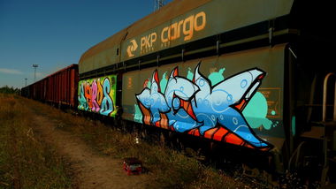 Graffiti Train - Photo by Tec - Aeros&Tek (2013)
