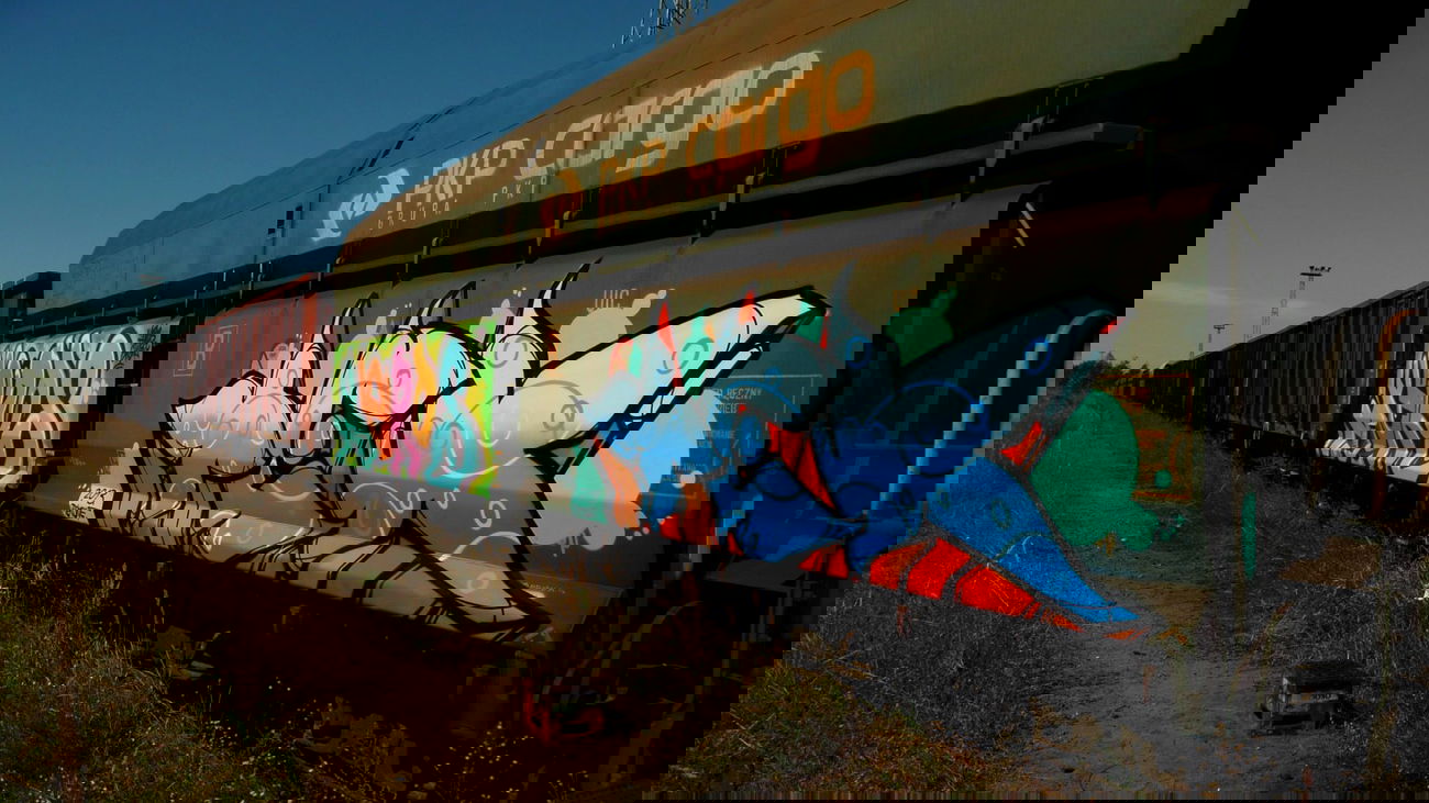 Graffiti Train - Photo by Tec - Aeros&Tek (2013)