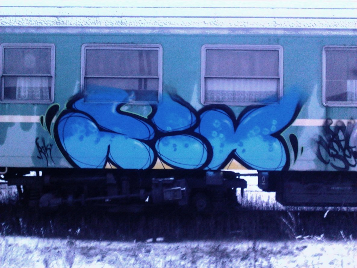 Graffiti Train - Photo by Tec - rik (2012)
