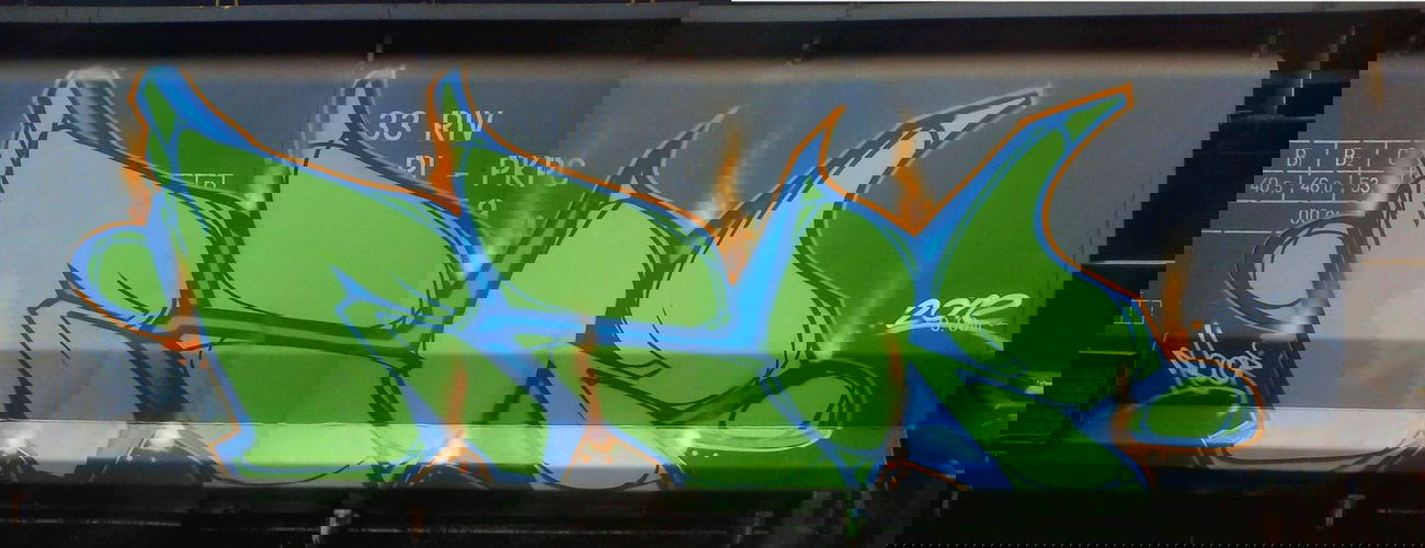 Graffiti Train - Photo by Tec - rik (2012)