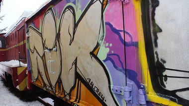 Graffiti Train - Photo by Tec - rik (2013)