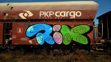 Graffiti Train - Photo by Tec - rik (2013)