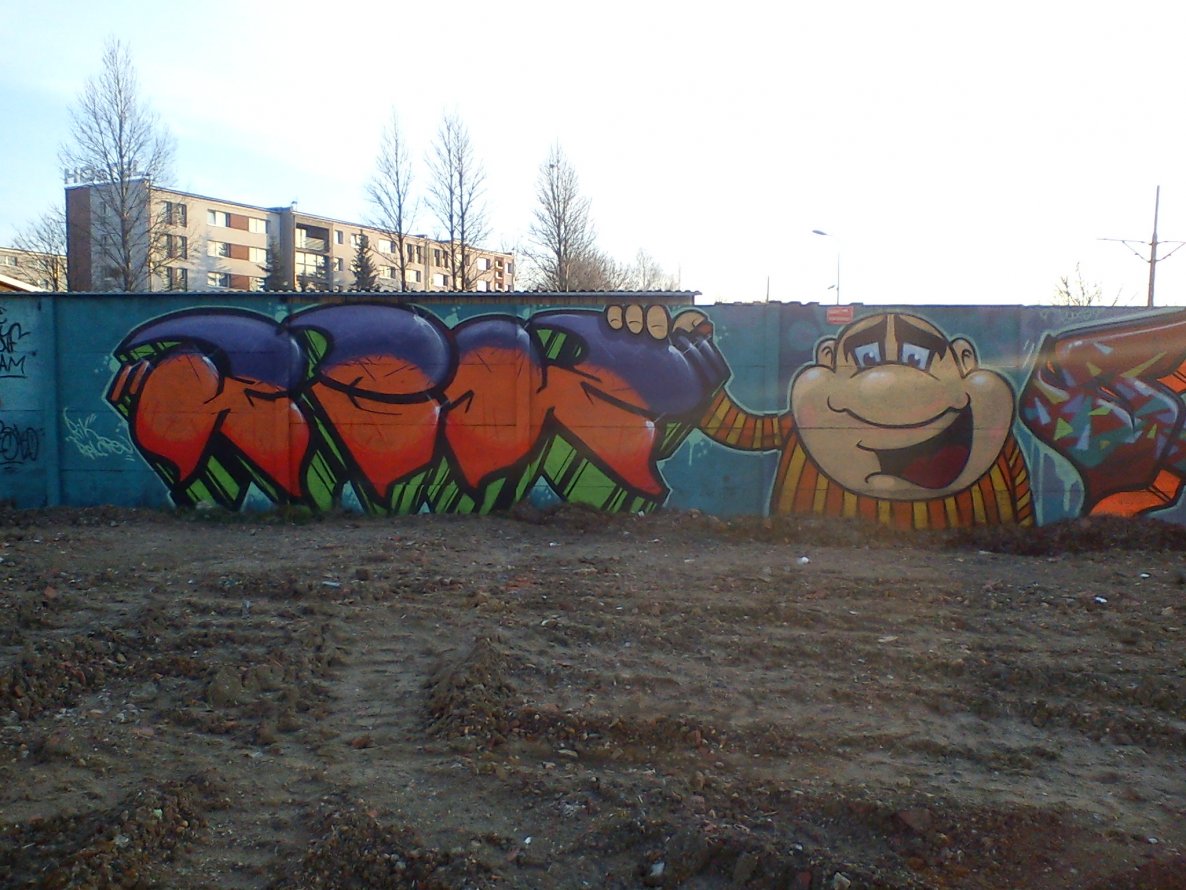 Graffiti Wall - Photo by Tec - rik&dean (2013)