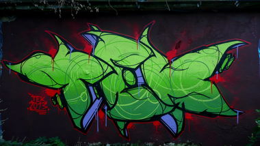 Graffiti Wall - Photo by Tec - tek (2013)