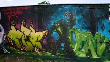 Graffiti Wall - Photo by Tec - tek&dean (2013)
