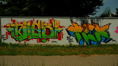 Graffiti Wall - Photo by Tec - tuas&tek (2013)