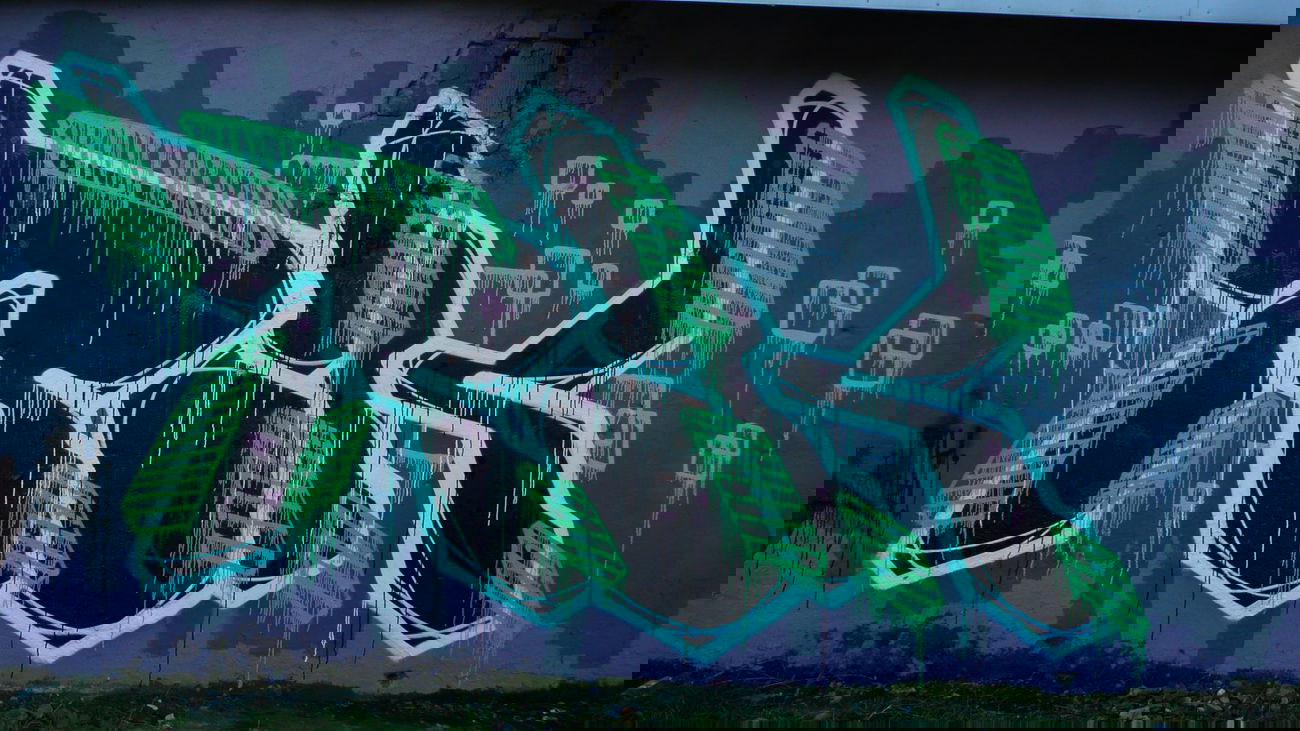 Graffiti Wall in Bytom - Photo by Tec - rik (2013)