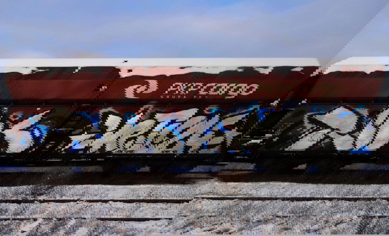 Graffiti Train - Photo by Tec - Rik, Ket124 (2014)