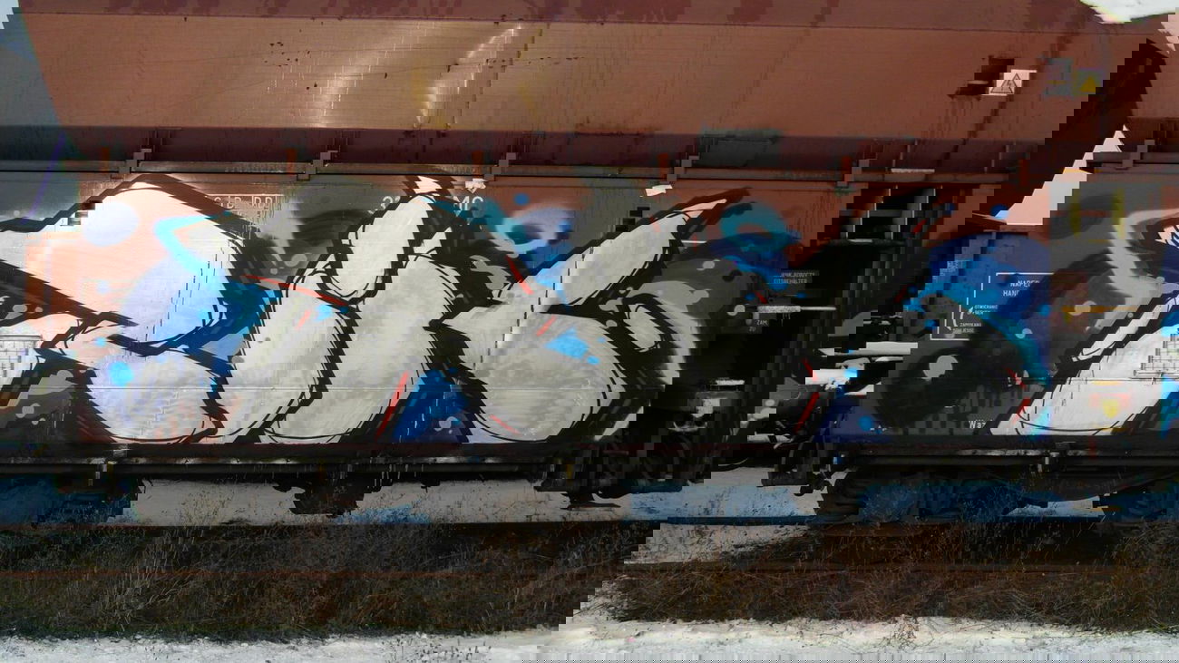 Graffiti Train - Photo by Tec - Rik (2014)