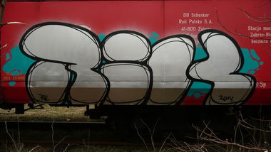 Graffiti Train - Photo by Tec - Rik (2014)